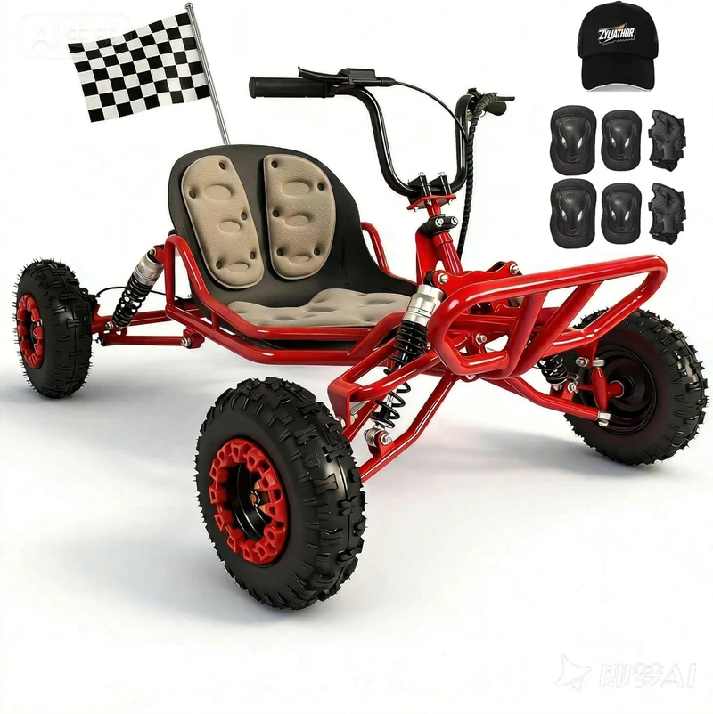 Leiting Motors 63cc Gas Go-Kart Canada - Red