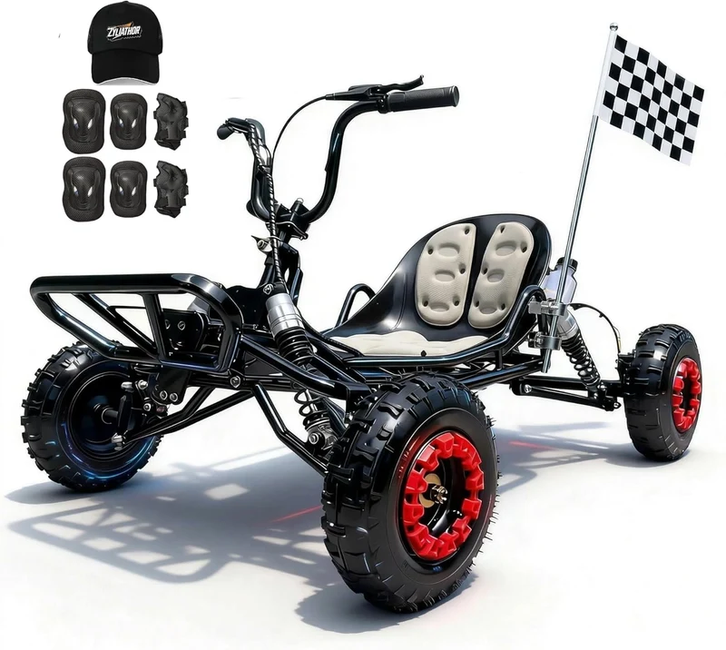 Leiting Motors 63cc Gas Go-Kart Canada - Red