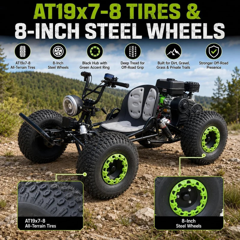 Zyliathor 212cc Gas Go-Kart Canada