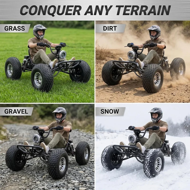 Zyliathor 72V Electric Go-Kart Canada