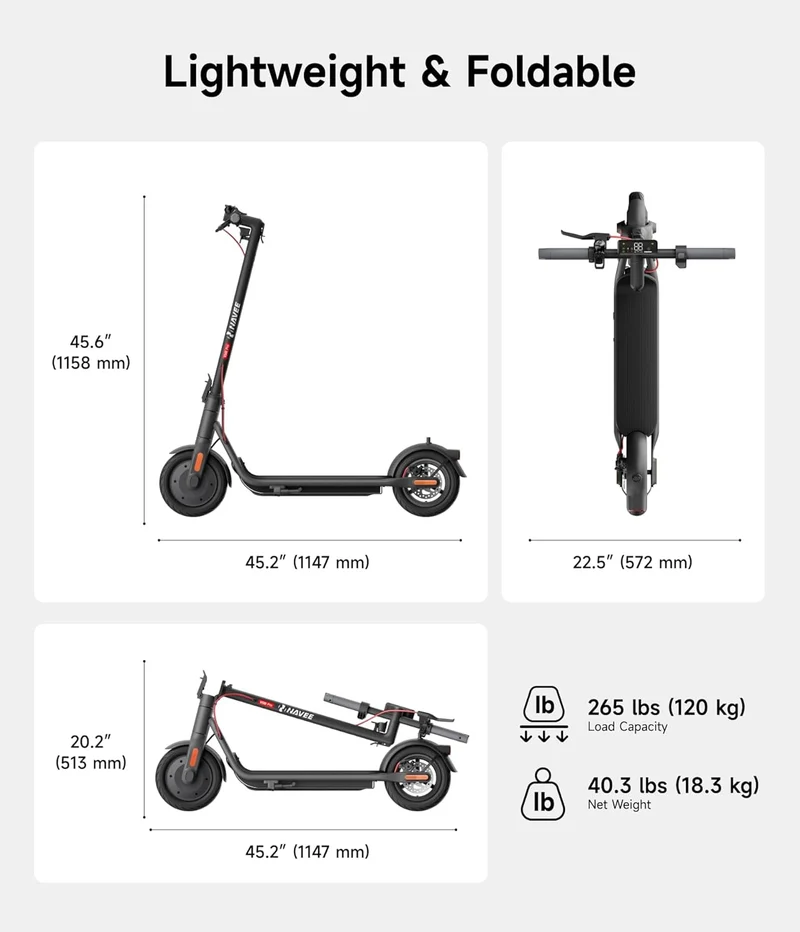 NAVEE V50 Electric Scooter Canada