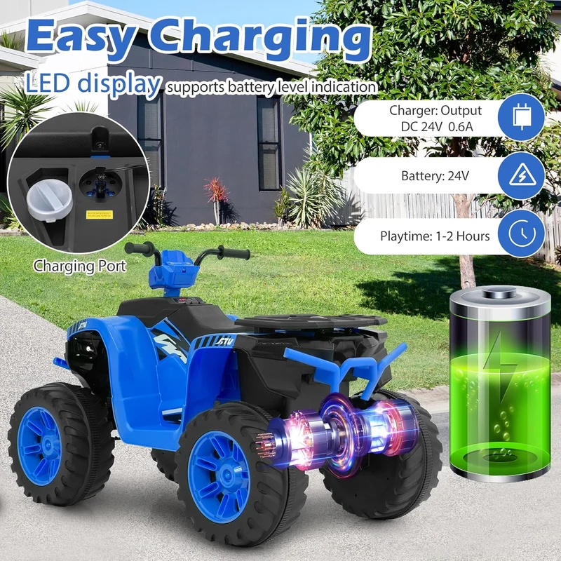 Costzon 24V Kids Electric ATV Canada