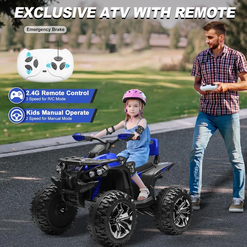 JOYRACER 24V 2-Seater 4x4 Kids ATV Canada