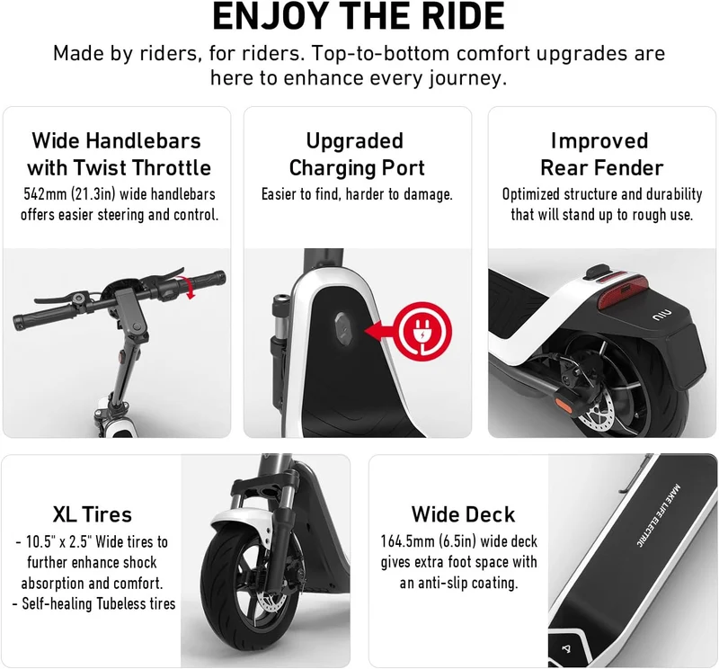 NIU KQi 300P Electric Scooter Canada
