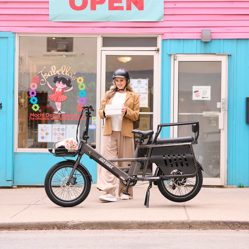 GOTRAX PORTER Electric Cargo Bike Canada