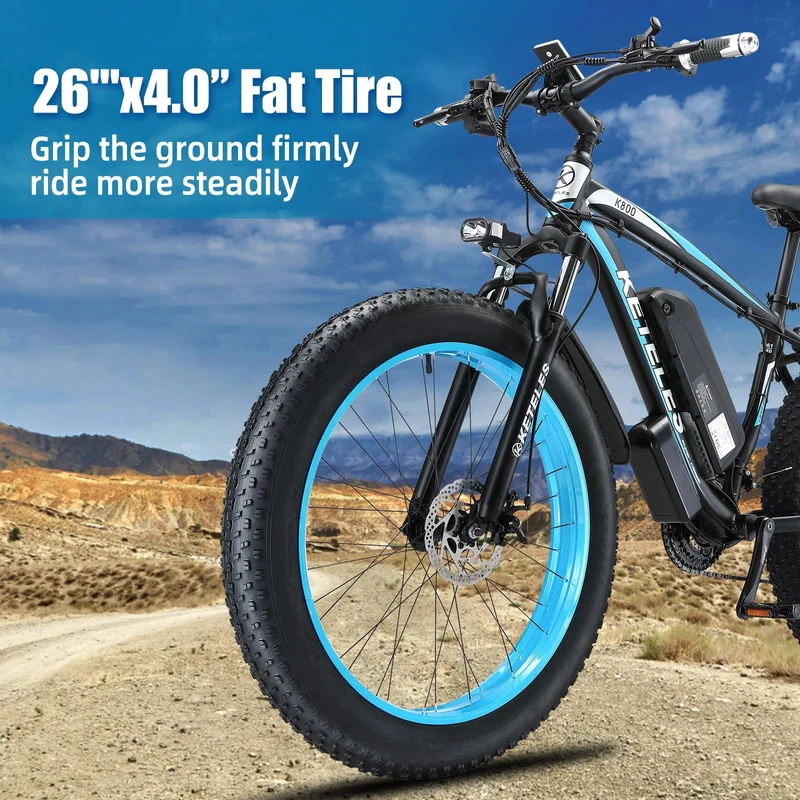 QIKAITU K800 1000W Electric Bike Canada