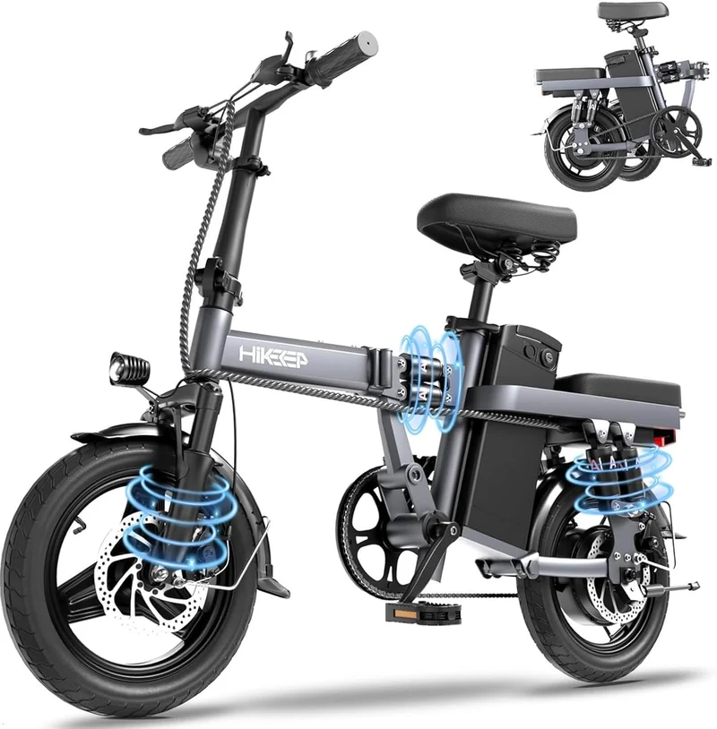 GLOBALKEEP 14-Inch Folding Electric Bike Canada
