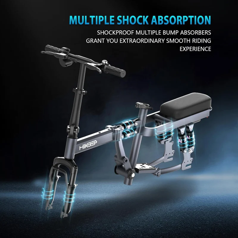 GLOBALKEEP 14-Inch Folding Electric Bike Canada