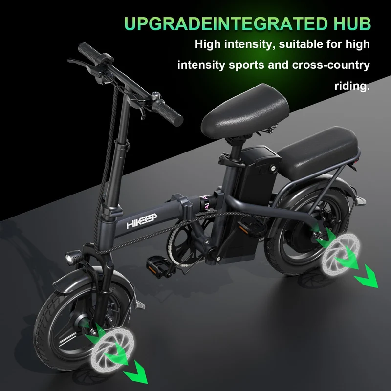 GLOBALKEEP 14-Inch Folding Electric Bike Canada