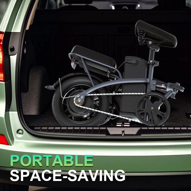 GLOBALKEEP 14-Inch Folding Electric Bike Canada