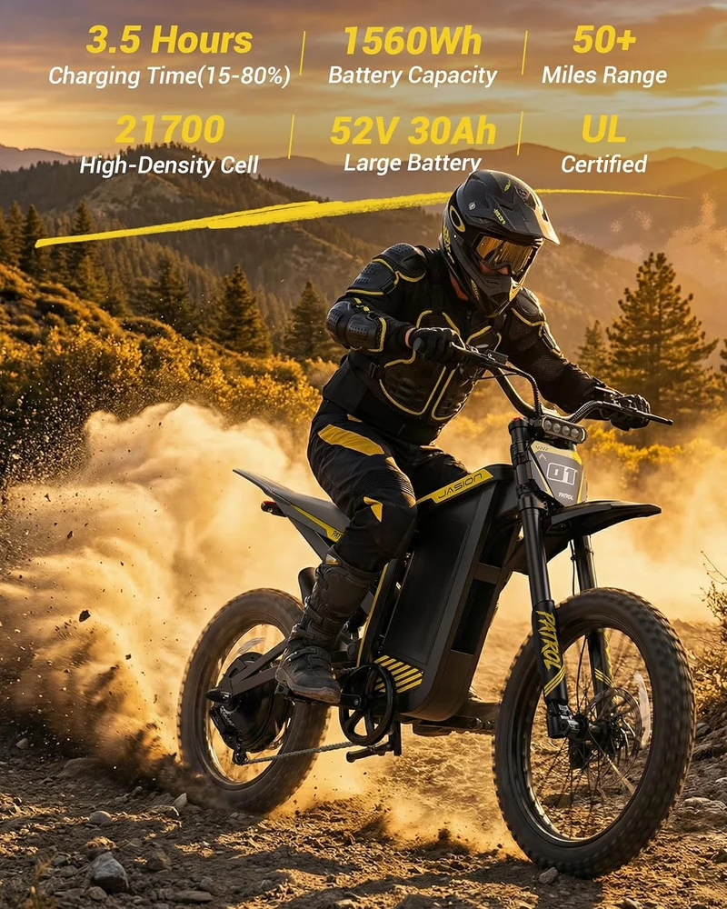 Jasion Patrol 52 Electric Dirt Bike Canada