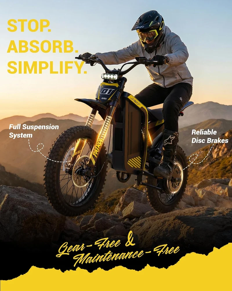 Jasion Patrol 52 Electric Dirt Bike Canada