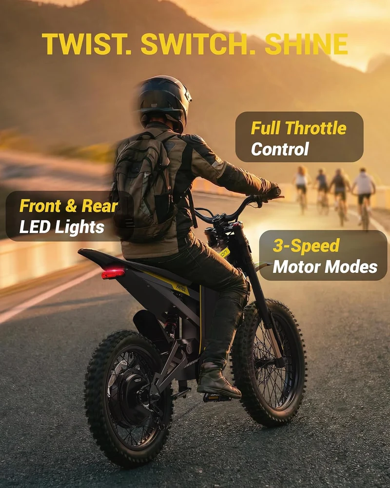 Jasion Patrol 52 Electric Dirt Bike Canada