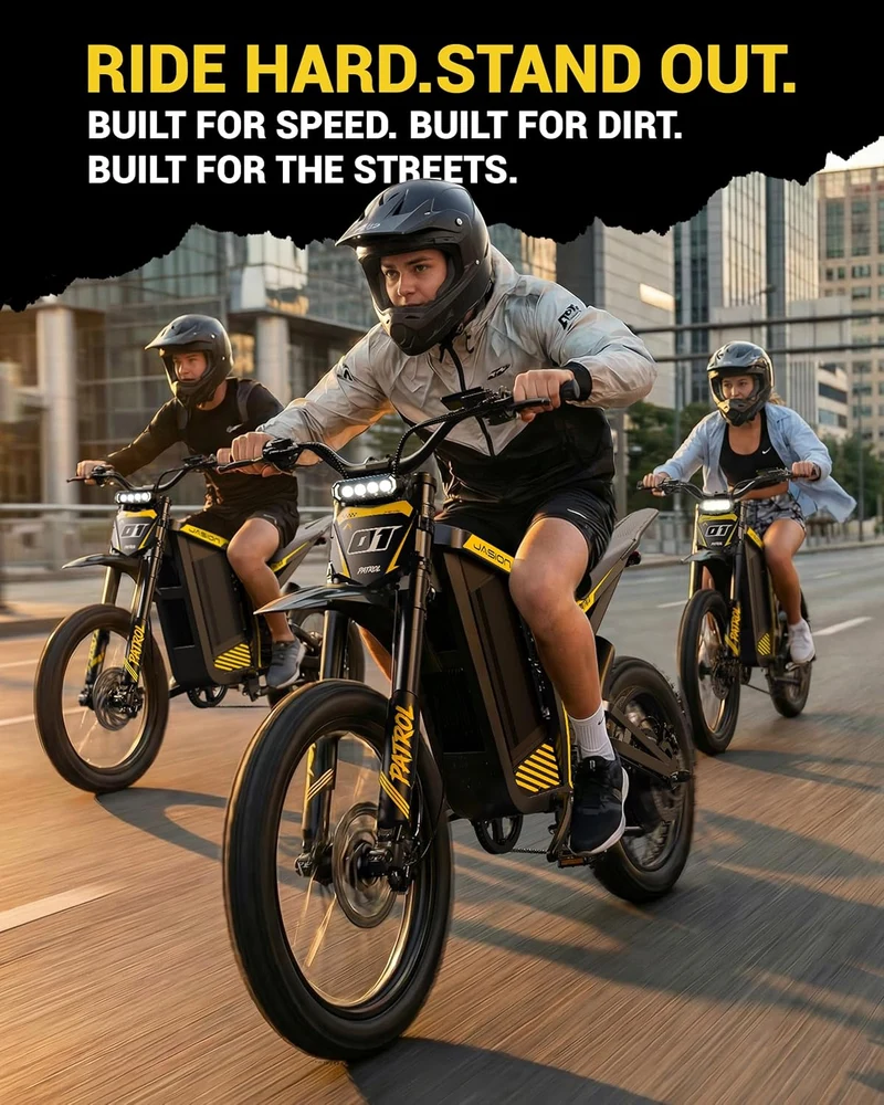 Jasion Patrol 52 Electric Dirt Bike Canada
