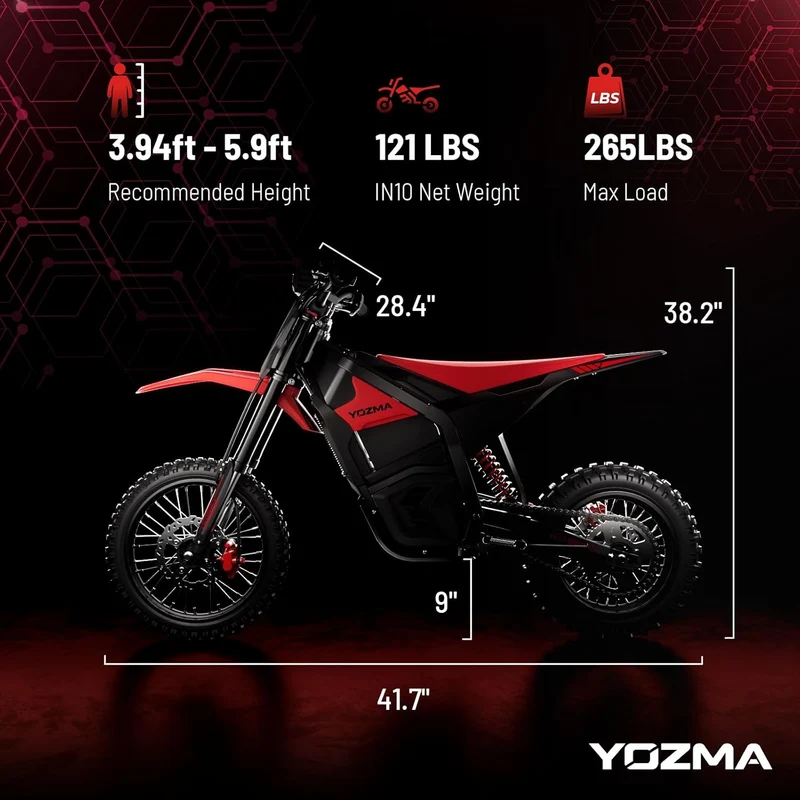 Yozma IN10 Electric Dirt Bike Canada
