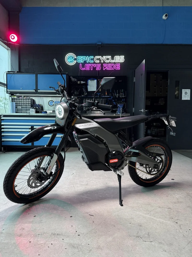 Caofen F80 Street Legal Electric Motorcycle Canada