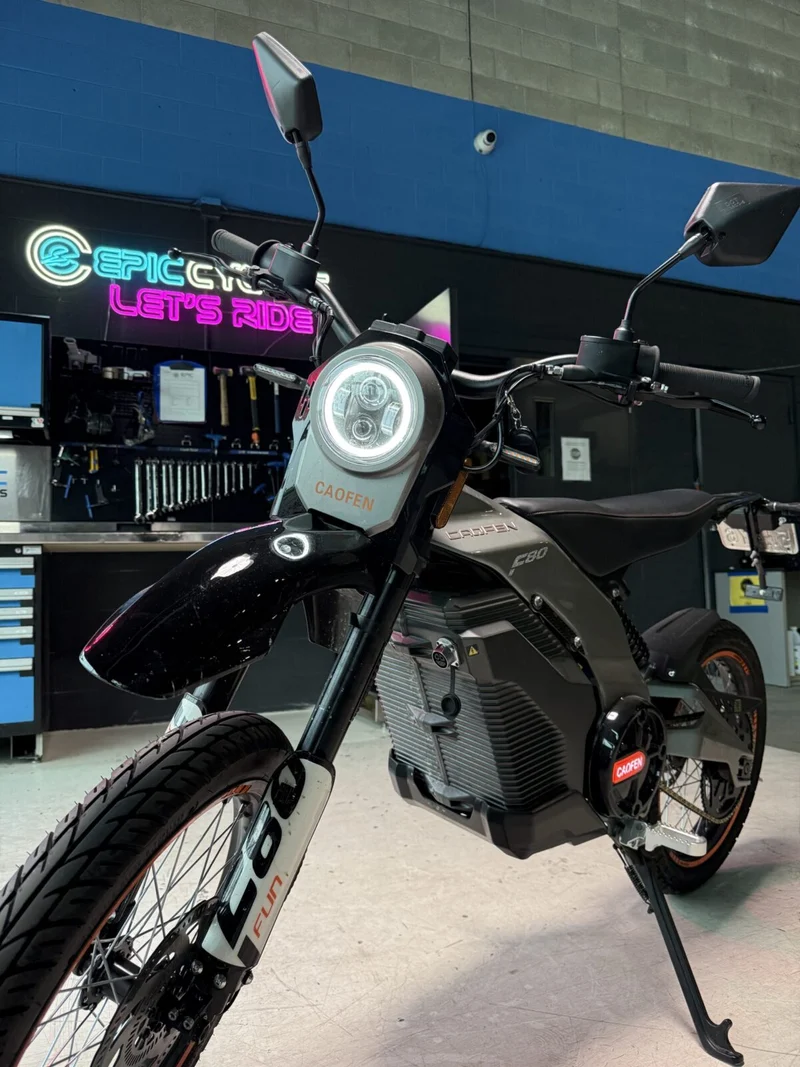 Caofen F80 Street Legal Electric Motorcycle Canada