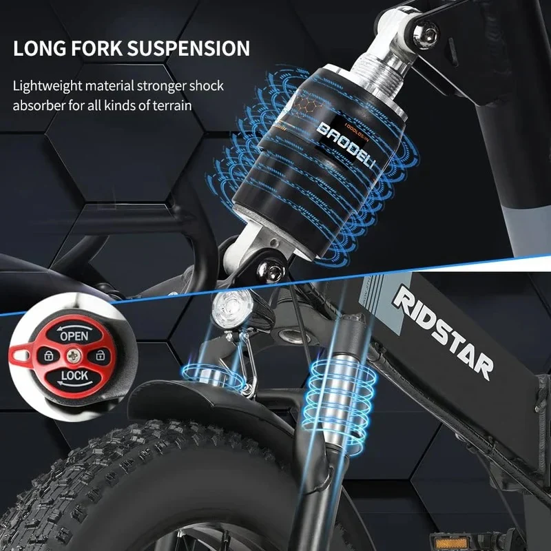 Ridstar H20 Electric Bike Canada