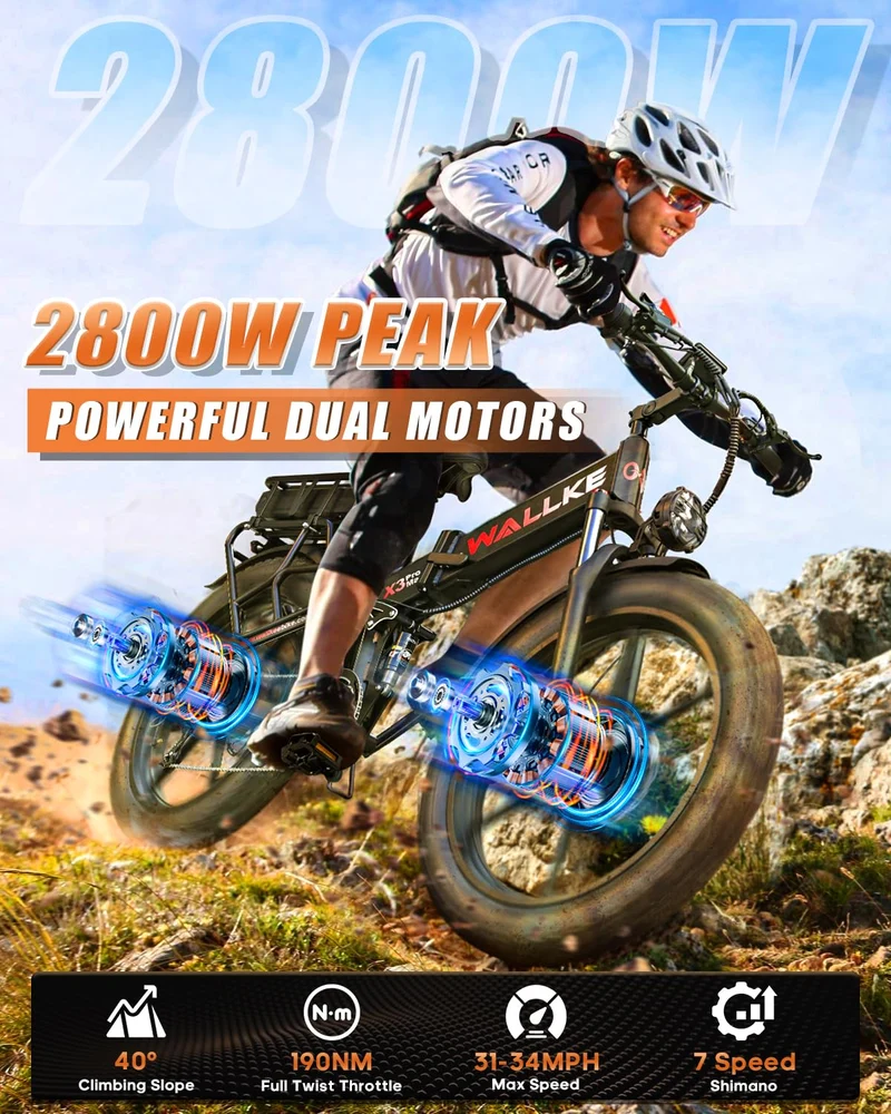 Wallke X3 Max Electric Bike Canada