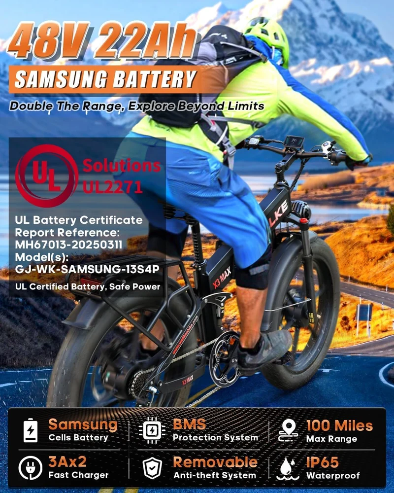 Wallke X3 Max Electric Bike Canada