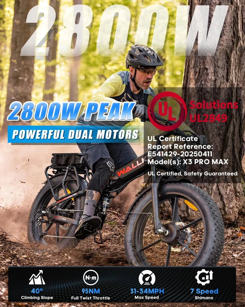 Wallke X3 Max Electric Bike Canada