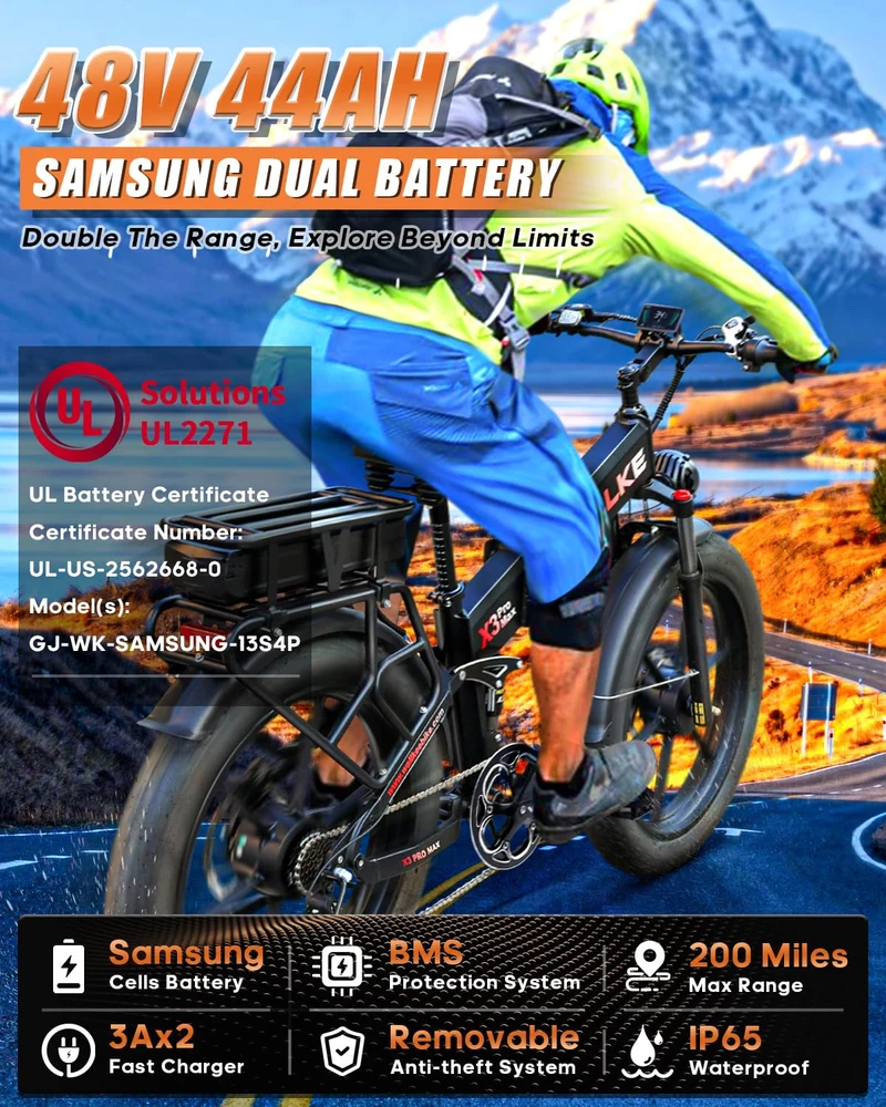 Wallke X3 Max Electric Bike Canada