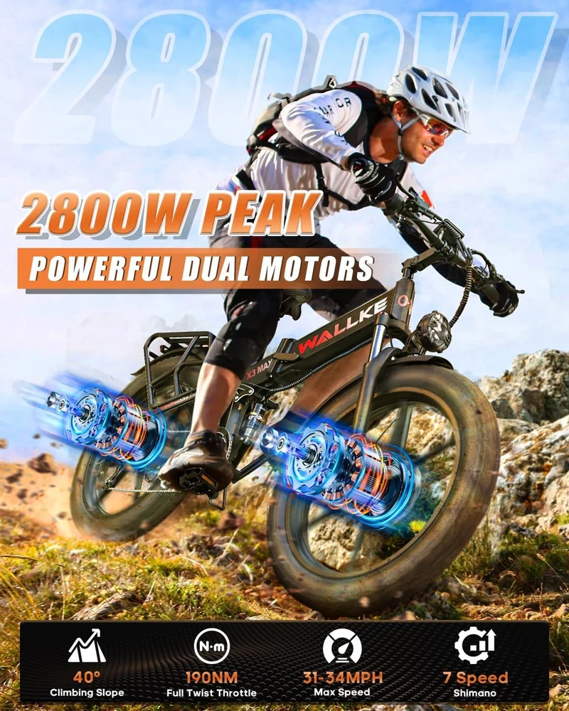 Wallke X3 Max Electric Bike Canada