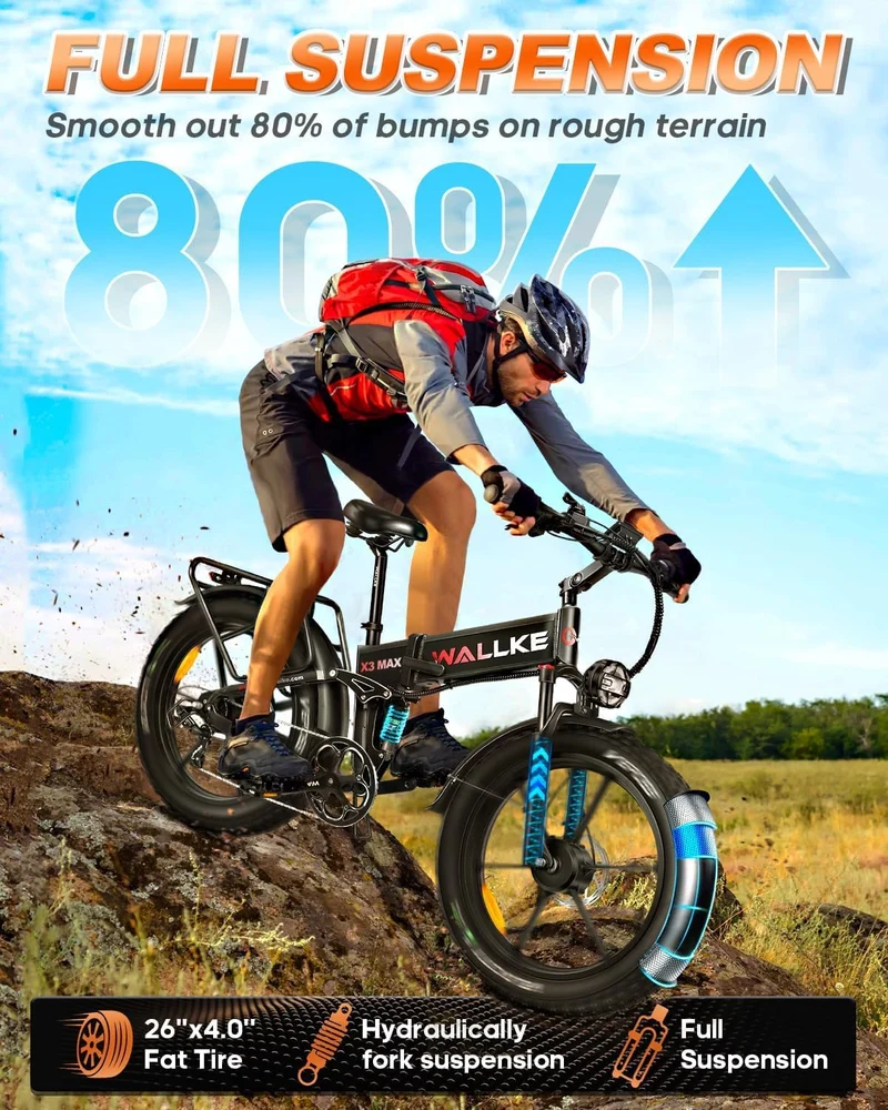 Wallke X3 Max Electric Bike Canada