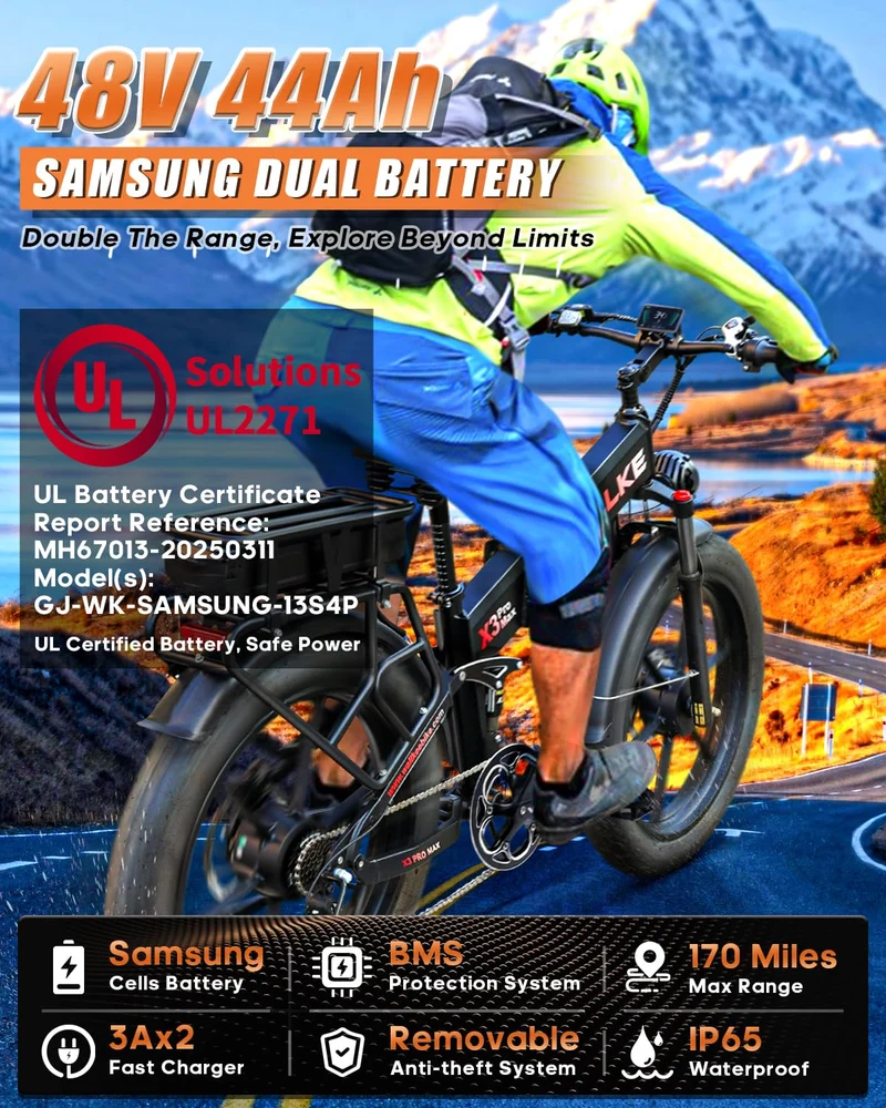 Wallke X3 Max Electric Bike Canada