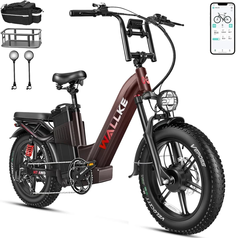 Wallke H7 Step-Thru Electric Bike Canada