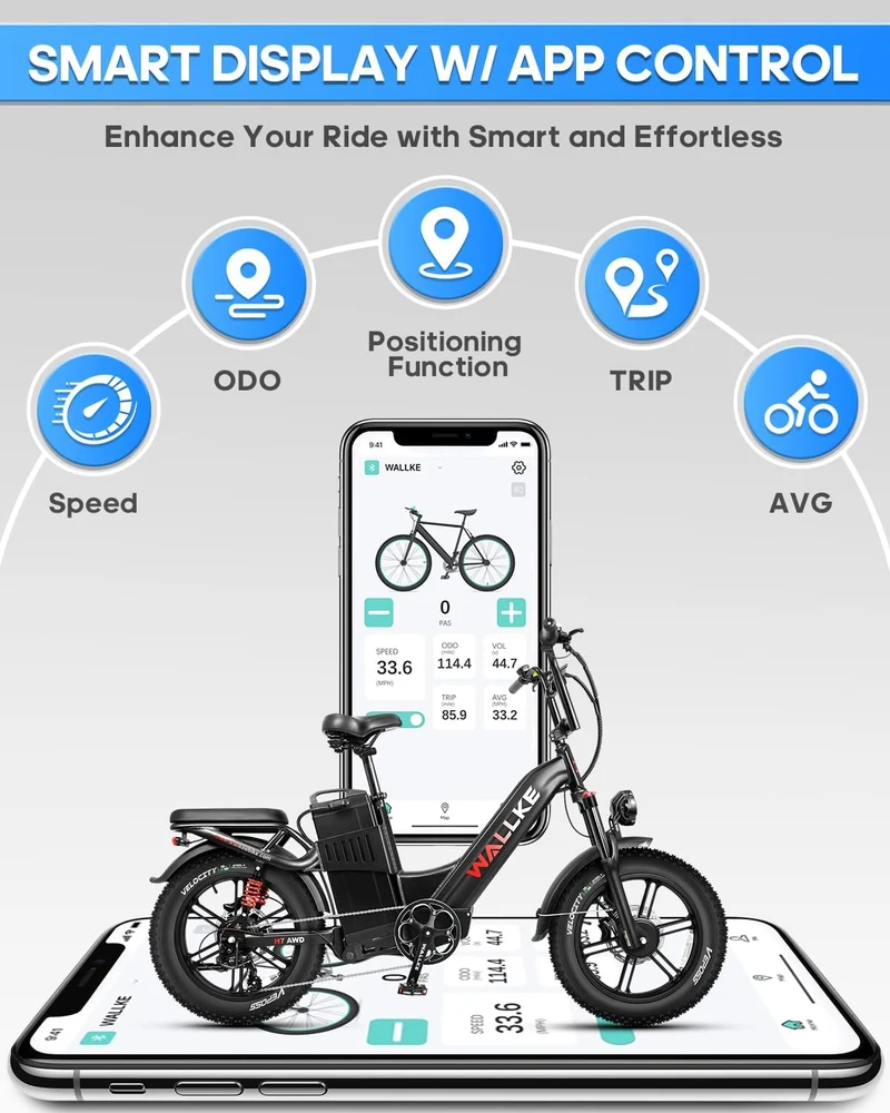 Wallke H7 Step-Thru Electric Bike Canada
