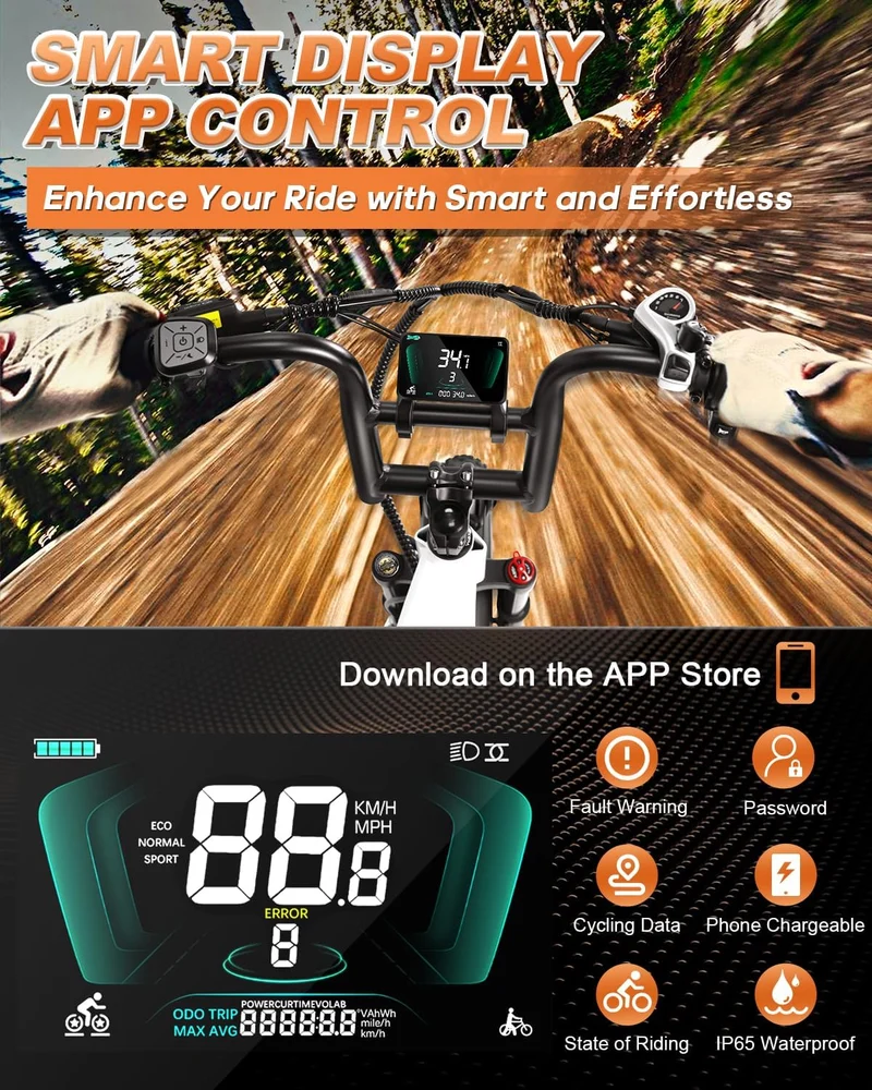 Wallke H7 Step-Thru Electric Bike Canada