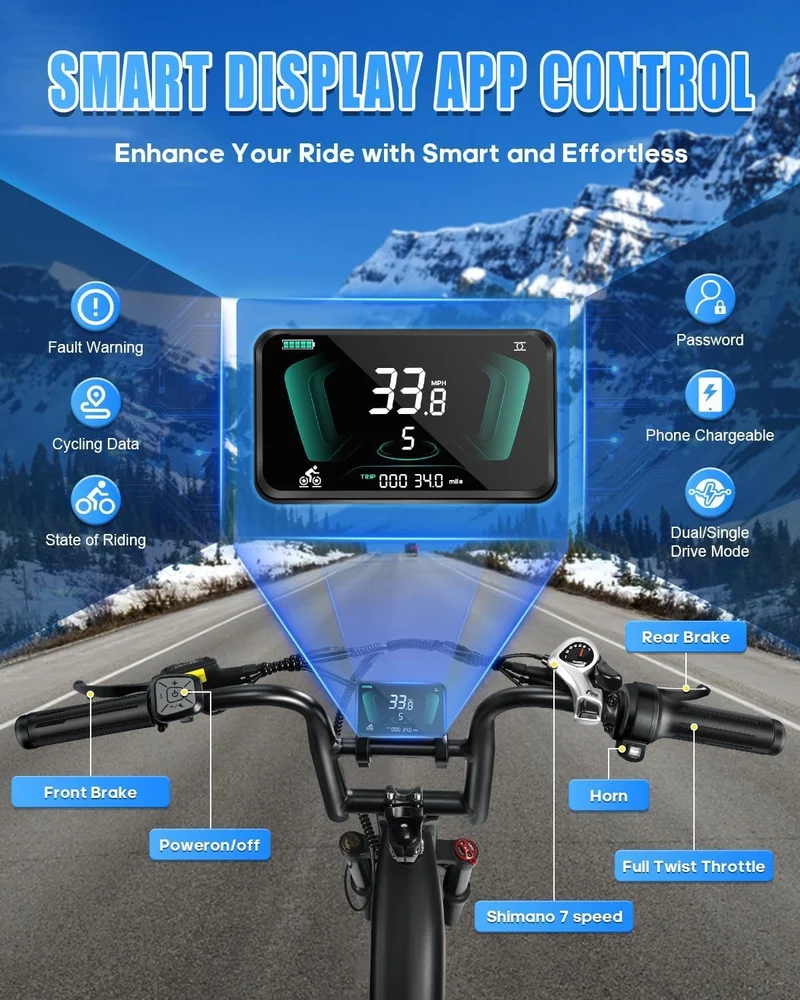 Wallke H7 Step-Thru Electric Bike Canada