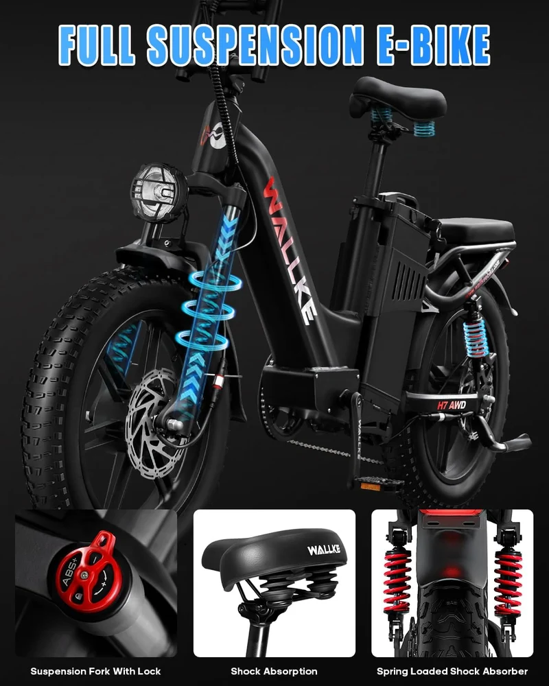 Wallke H7 Step-Thru Electric Bike Canada