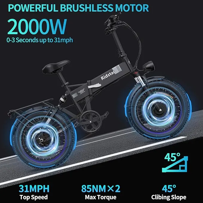 Ridstar Q20Luxe Electric Bike Canada