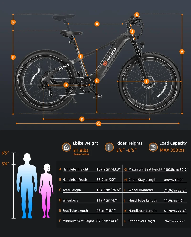 FREEDARE Saiga Electric Bike Canada