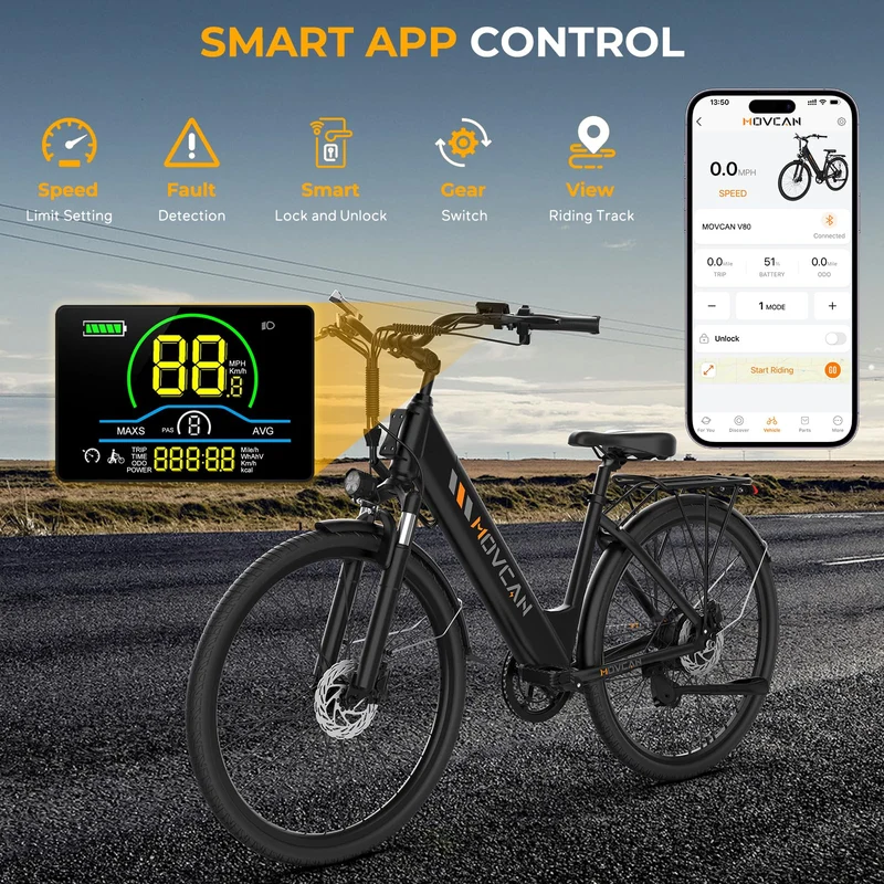 Movcan V80 Electric Bike Canada
