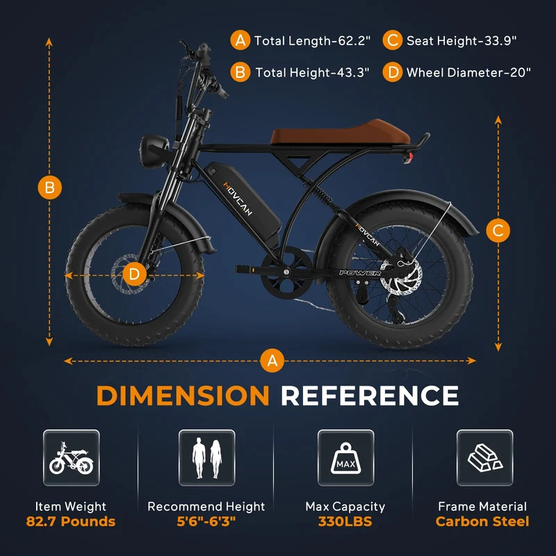 Movcan V60 Electric Bike Canada