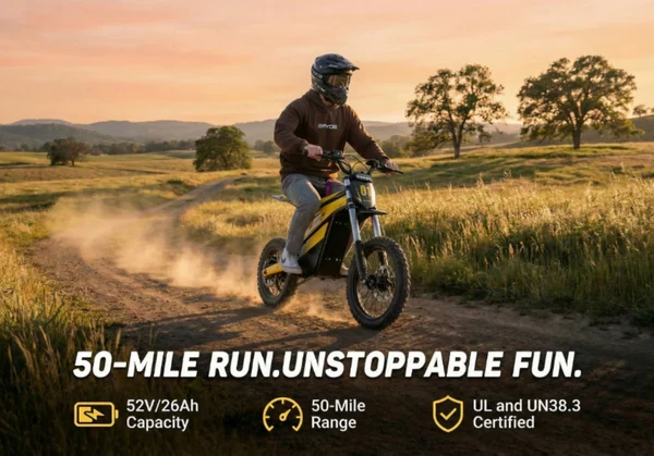 Heybike Villain Electric Dirt Bike Canada