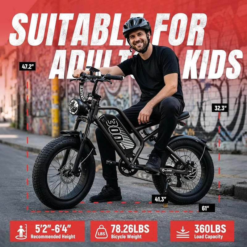 Eskute V300 Electric Dirt Bike Canada