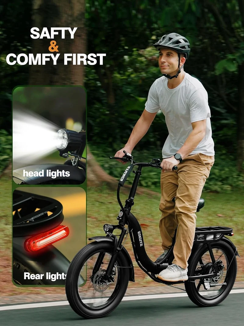 Eskute D200 Folding Electric Bike Canada
