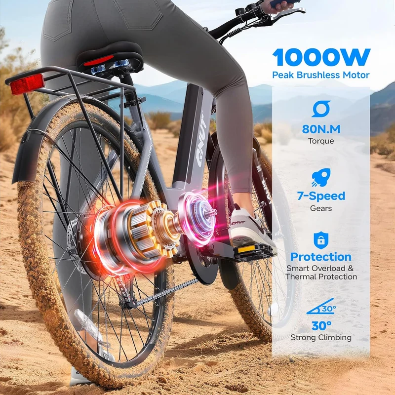 QNUT EC150 Electric Bike Canada