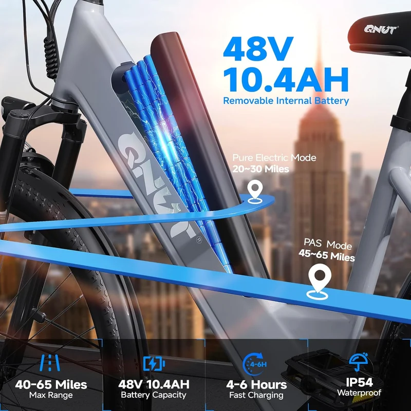 QNUT EC150 Electric Bike Canada