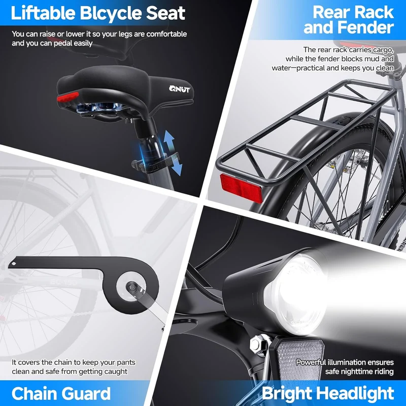 QNUT EC150 Electric Bike Canada