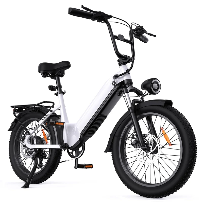 Rideplux Step-Through Electric Bike 500W Commuter Canada