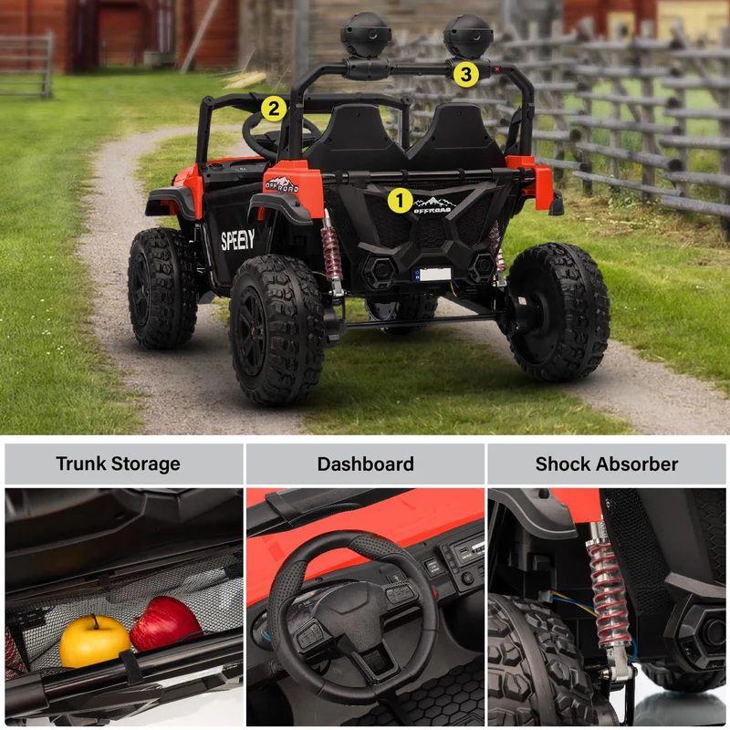 Voltz Toys 24V Kids Ride-On UTV – 2 Seater Canada