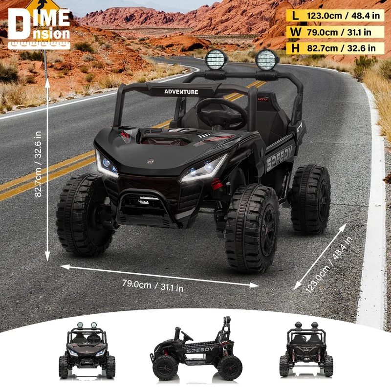 Voltz Toys 24V Kids Ride-On UTV – 2 Seater Canada