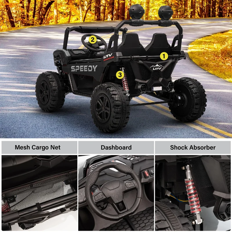 Voltz Toys 24V Kids Ride-On UTV – 2 Seater Canada