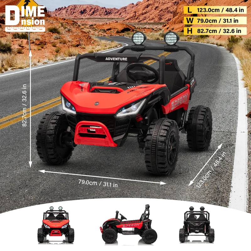 Voltz Toys 24V Kids Ride-On UTV – 2 Seater Canada
