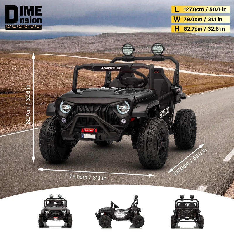 Voltz Toys 24V Kids Ride-On UTV – 2 Seater Canada